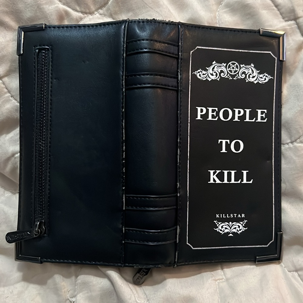 Killstar Black Wallet and Notebooks Set - Picture 3 of 3